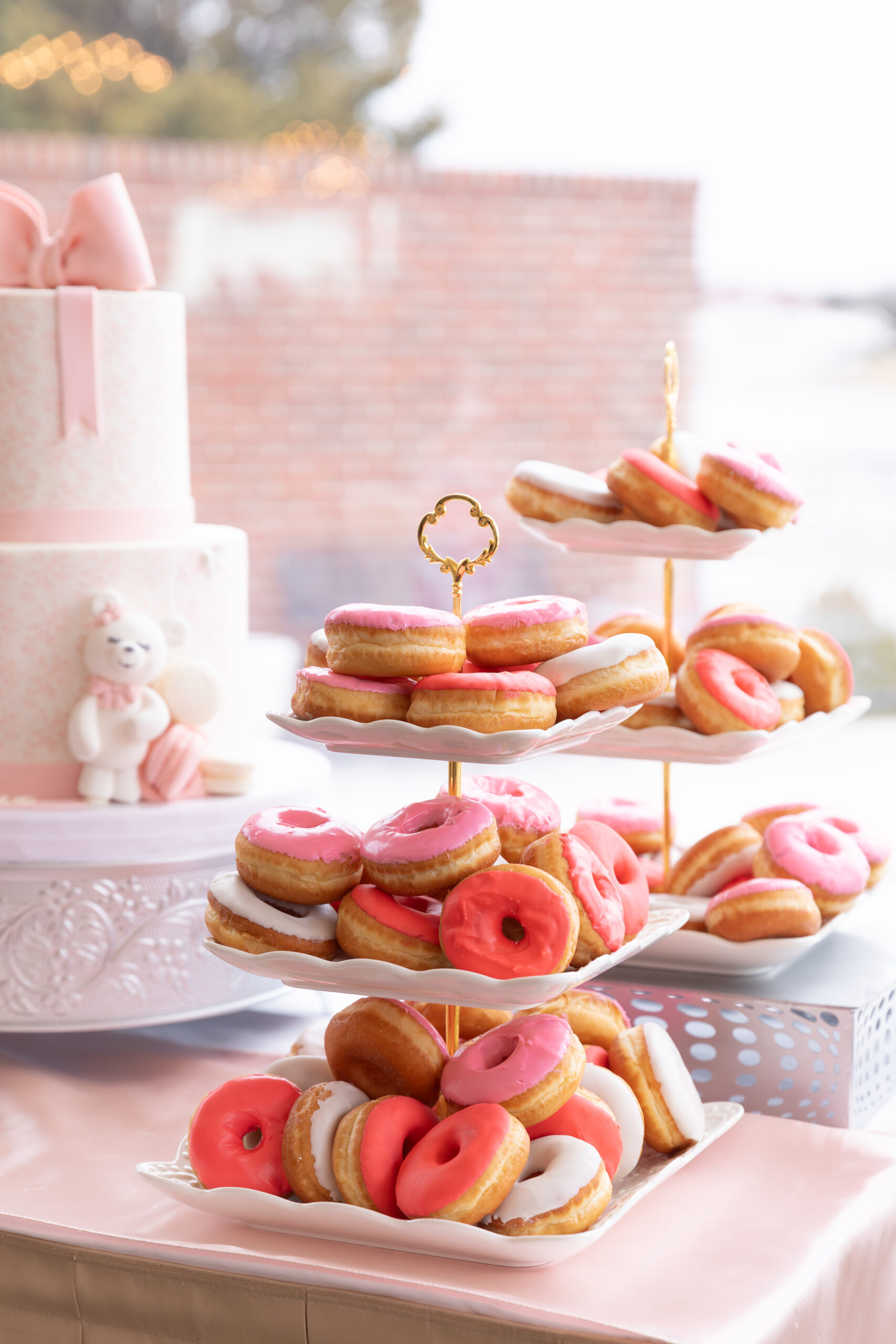 Baby Shower Pink Donughts