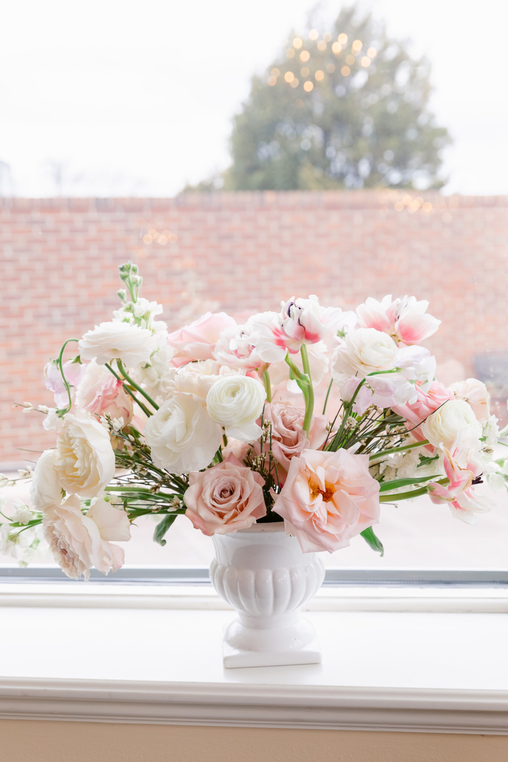 Pretty and Pink Baby Shower Florals