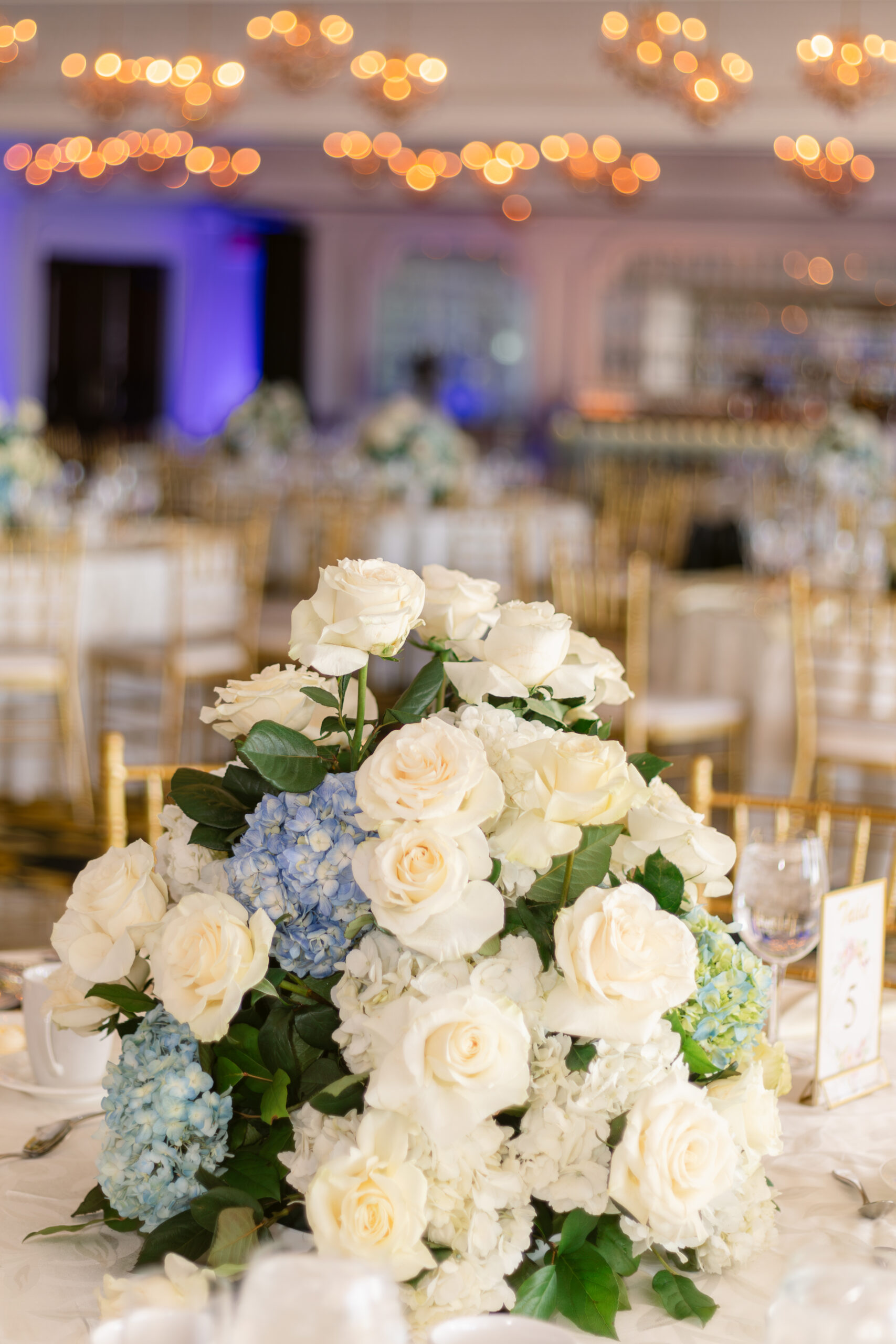 Westmount Country Club Baptism Reception Decorations