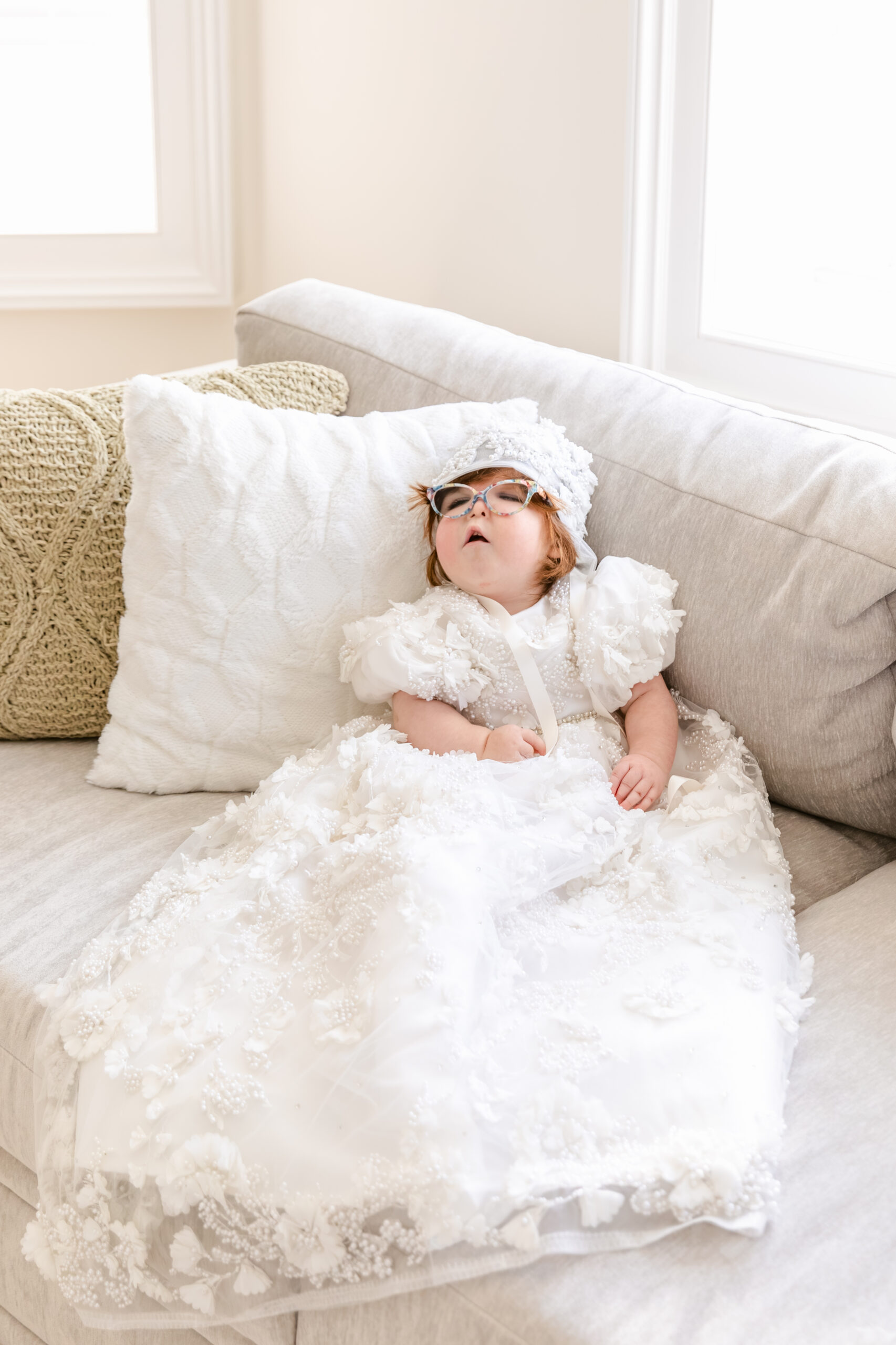 Girl Baptismal Gown. Holy Rosary Church Baptism