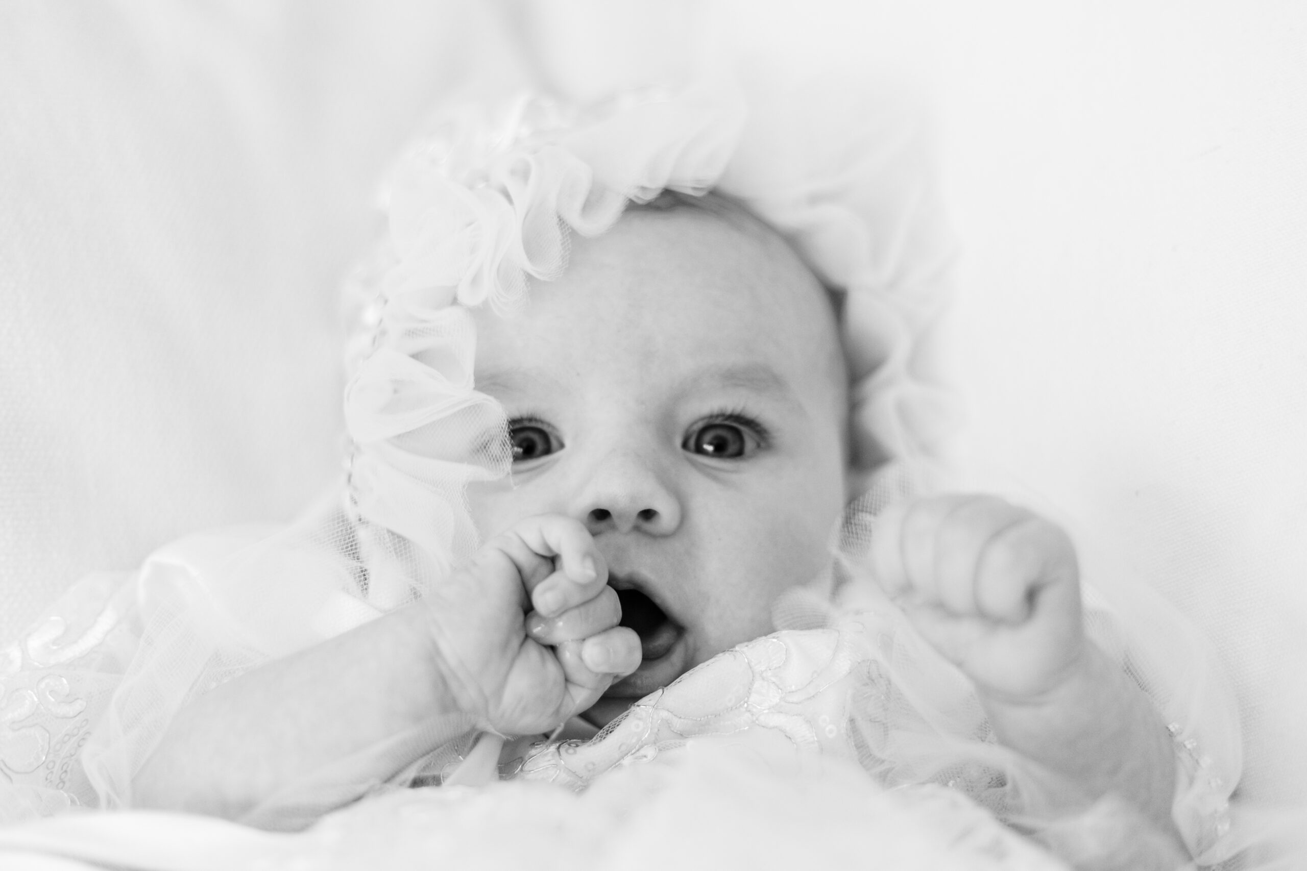 Baptism gown for girl. Jersey city baptism 