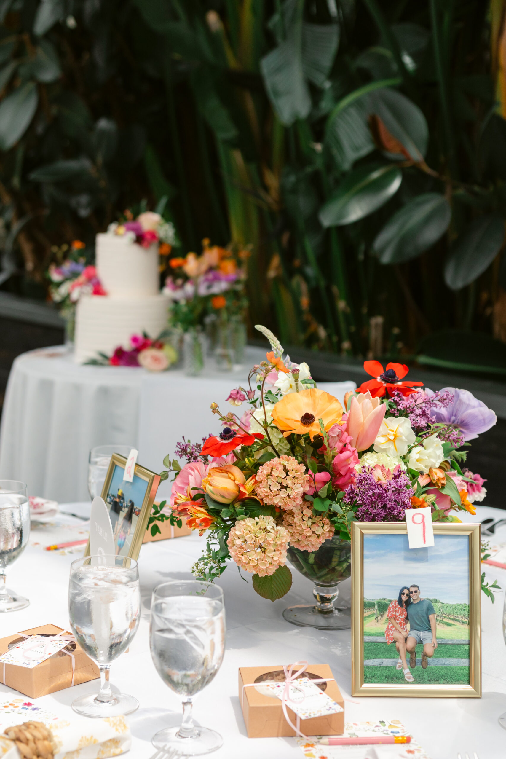 Bridal Shower Table decor