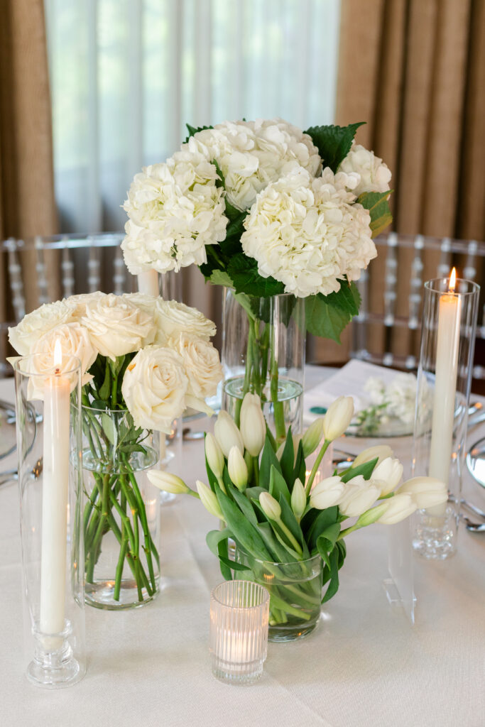 Rehearsal Dinner Table Design and Florals