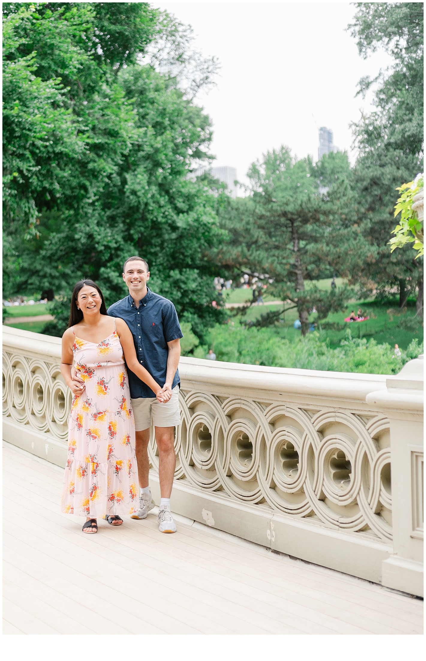 Central Park Engagement Photos