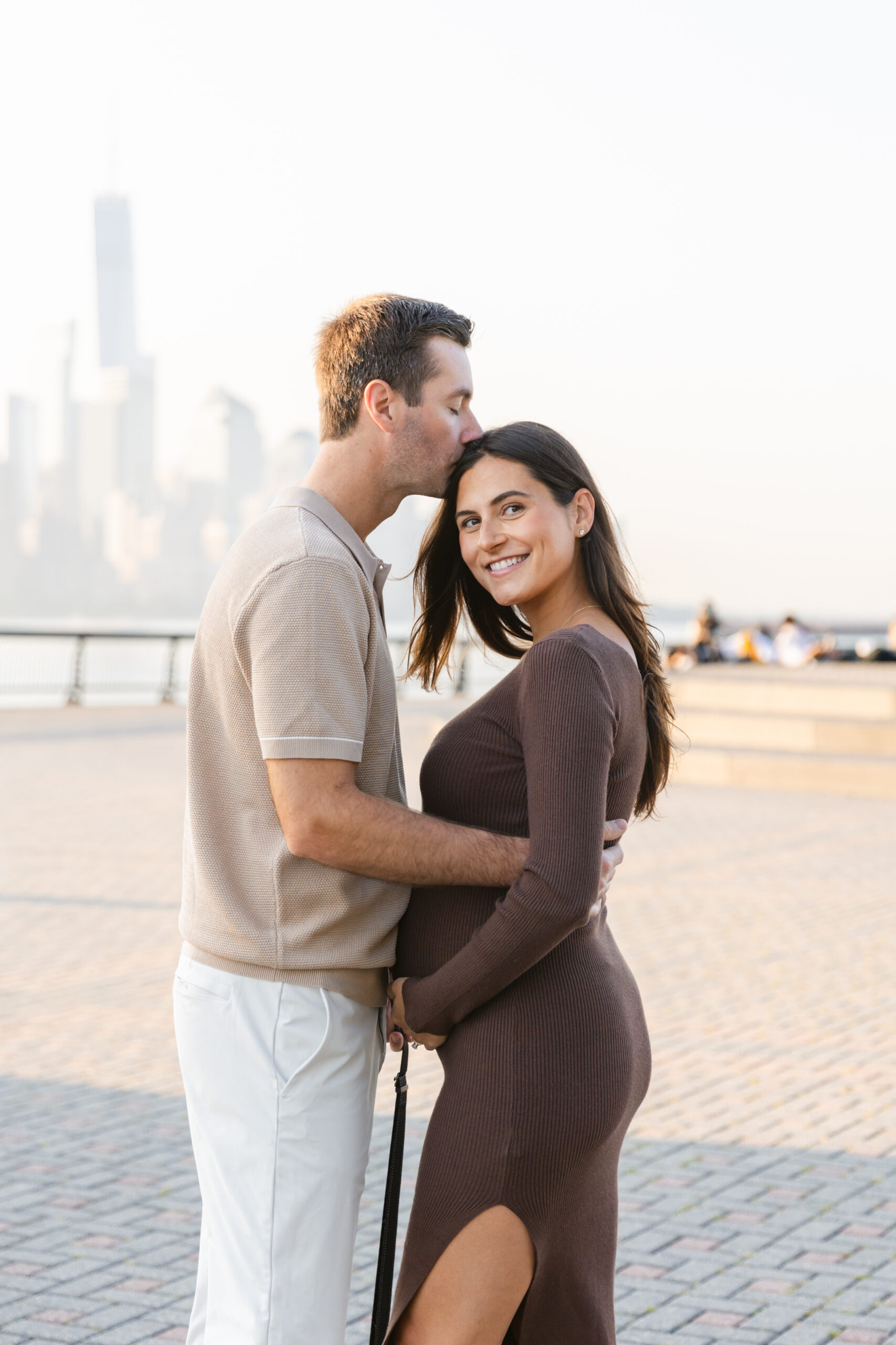 Hoboken Waterfront Maternity Photos