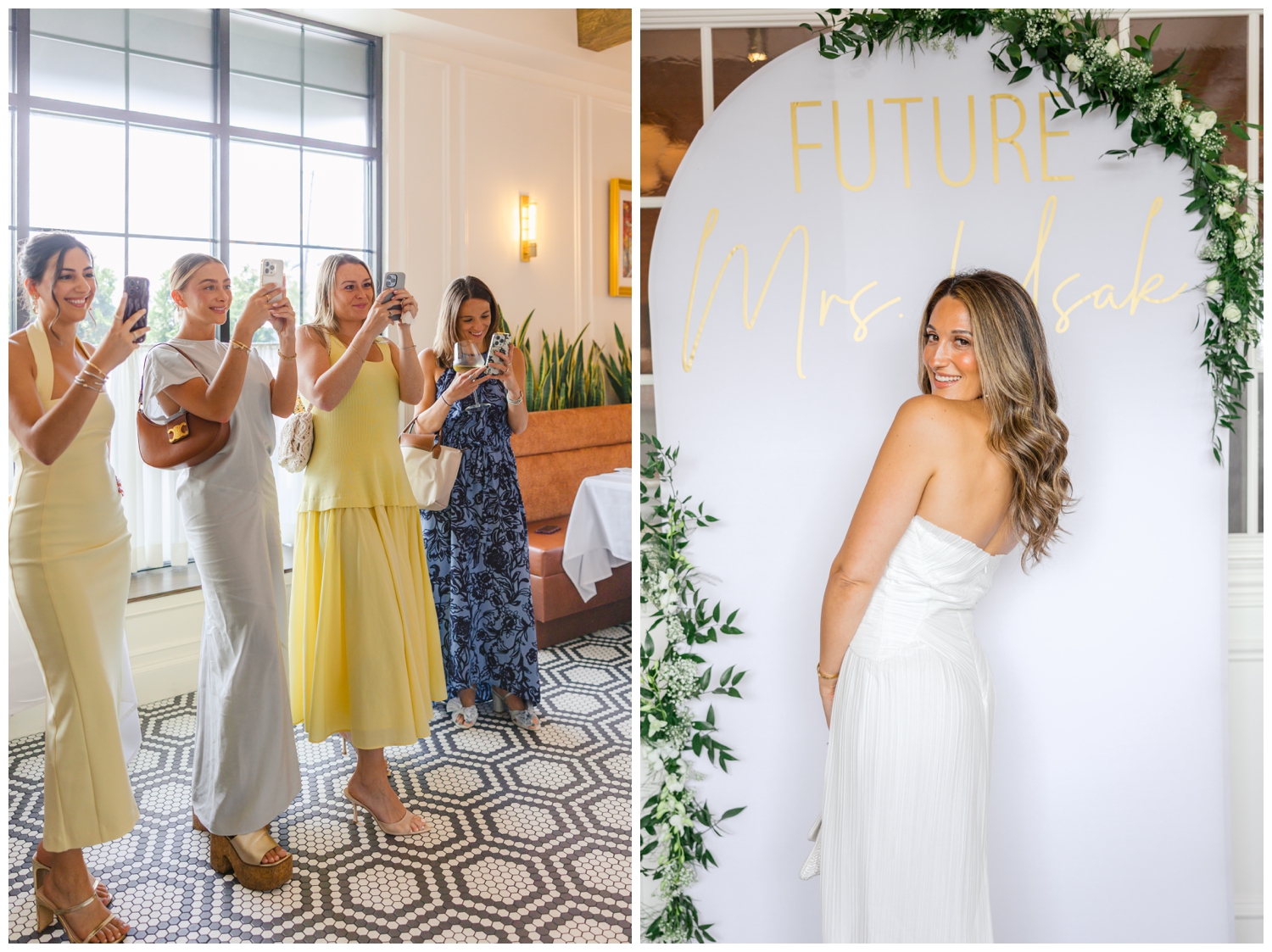 bridal shower guest fashion