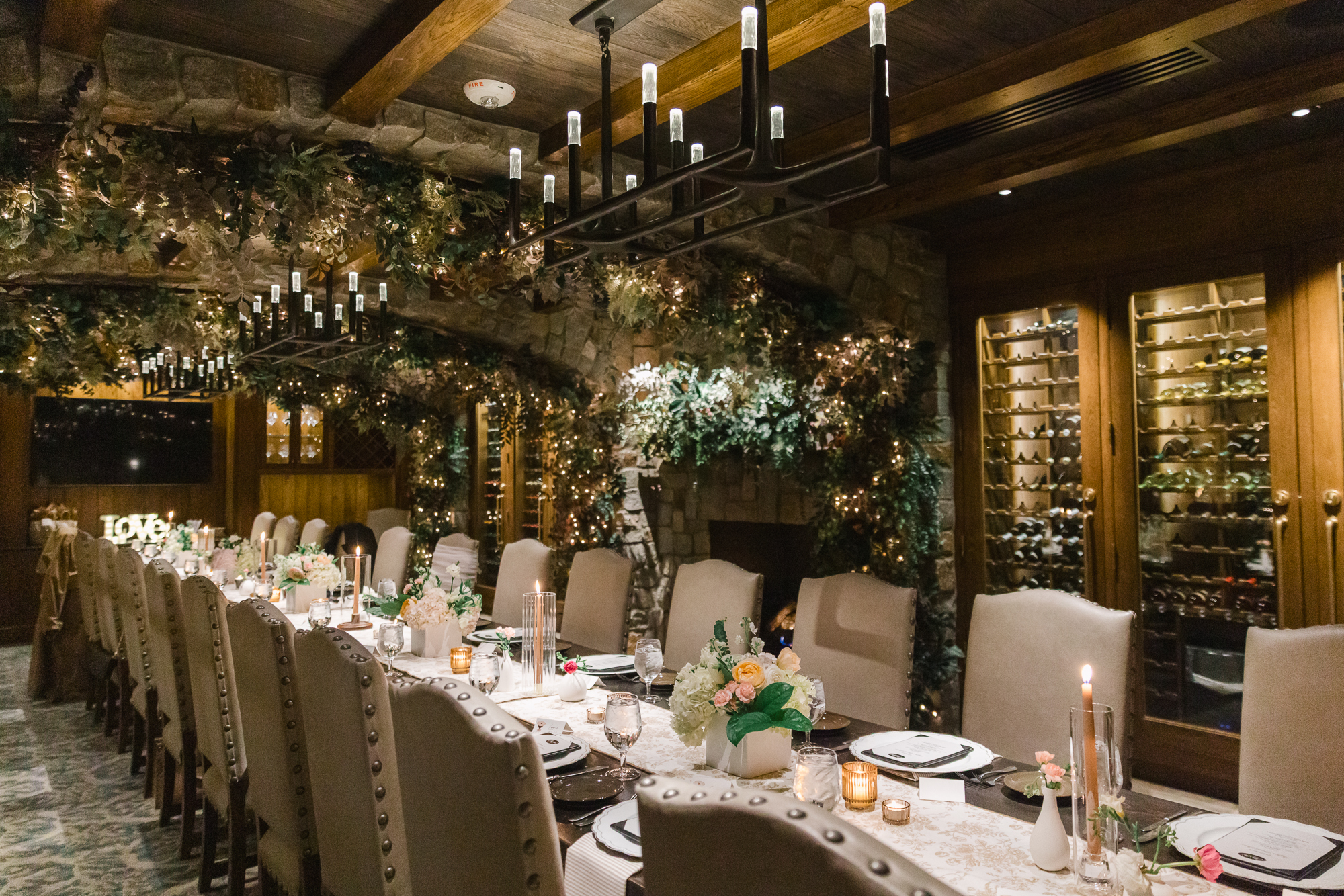 Bridal Shower at Charlies of Lincroft wine room