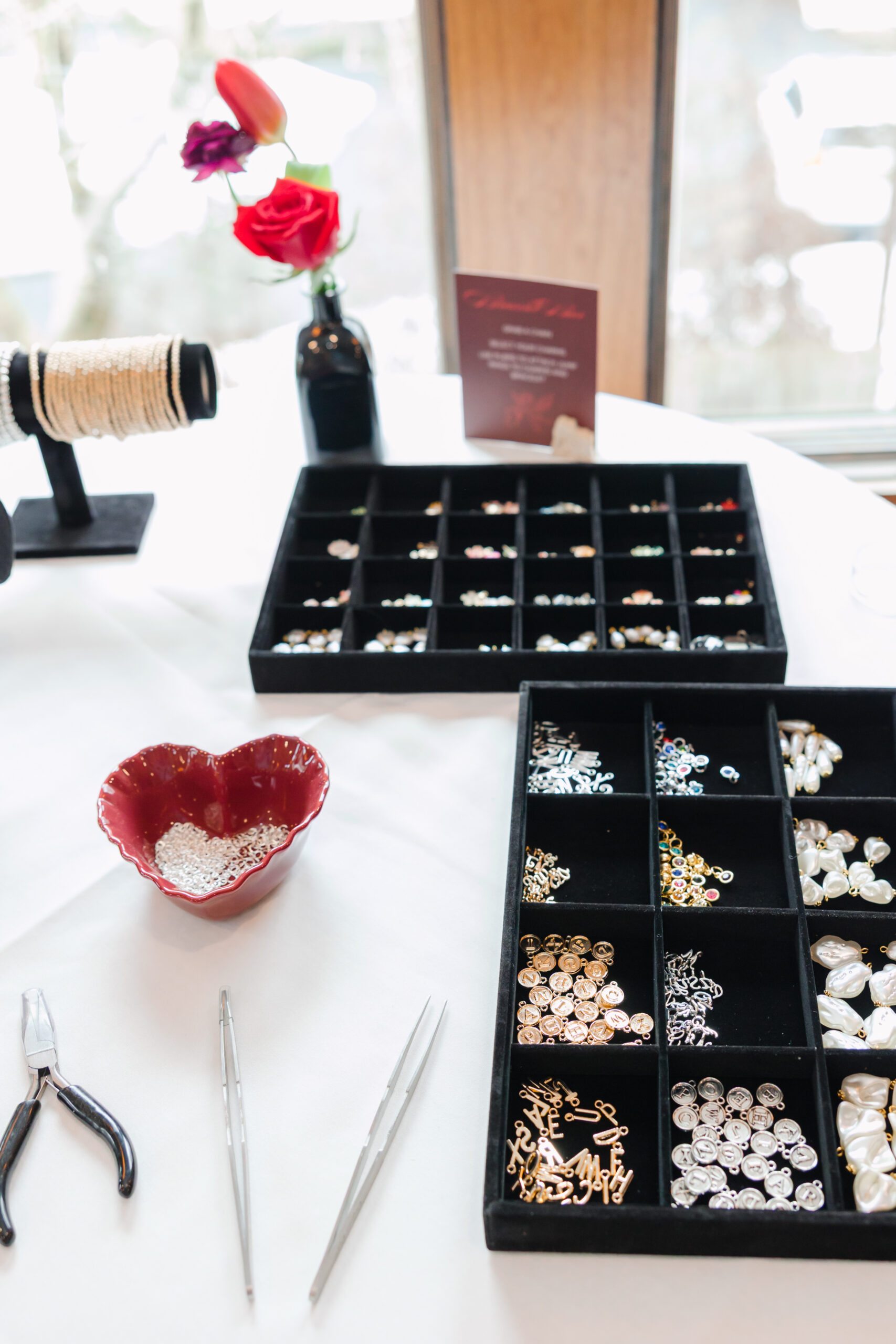 Bridal Shower charm bar