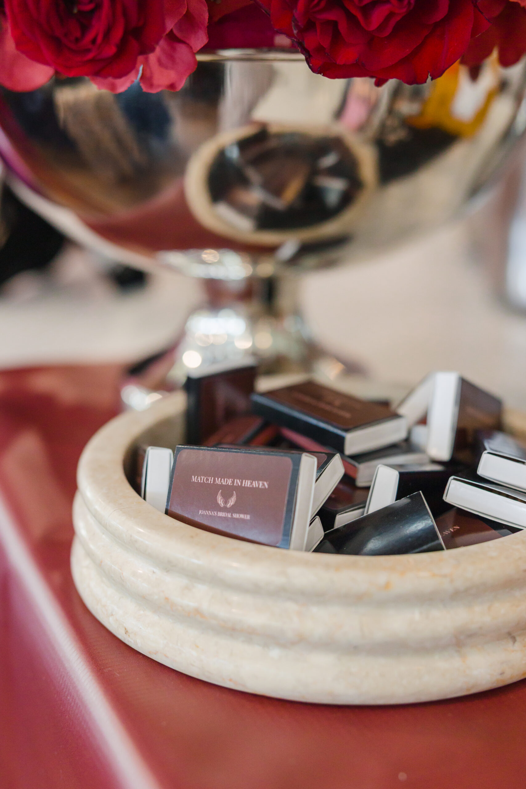 Bridal Shower match boxes