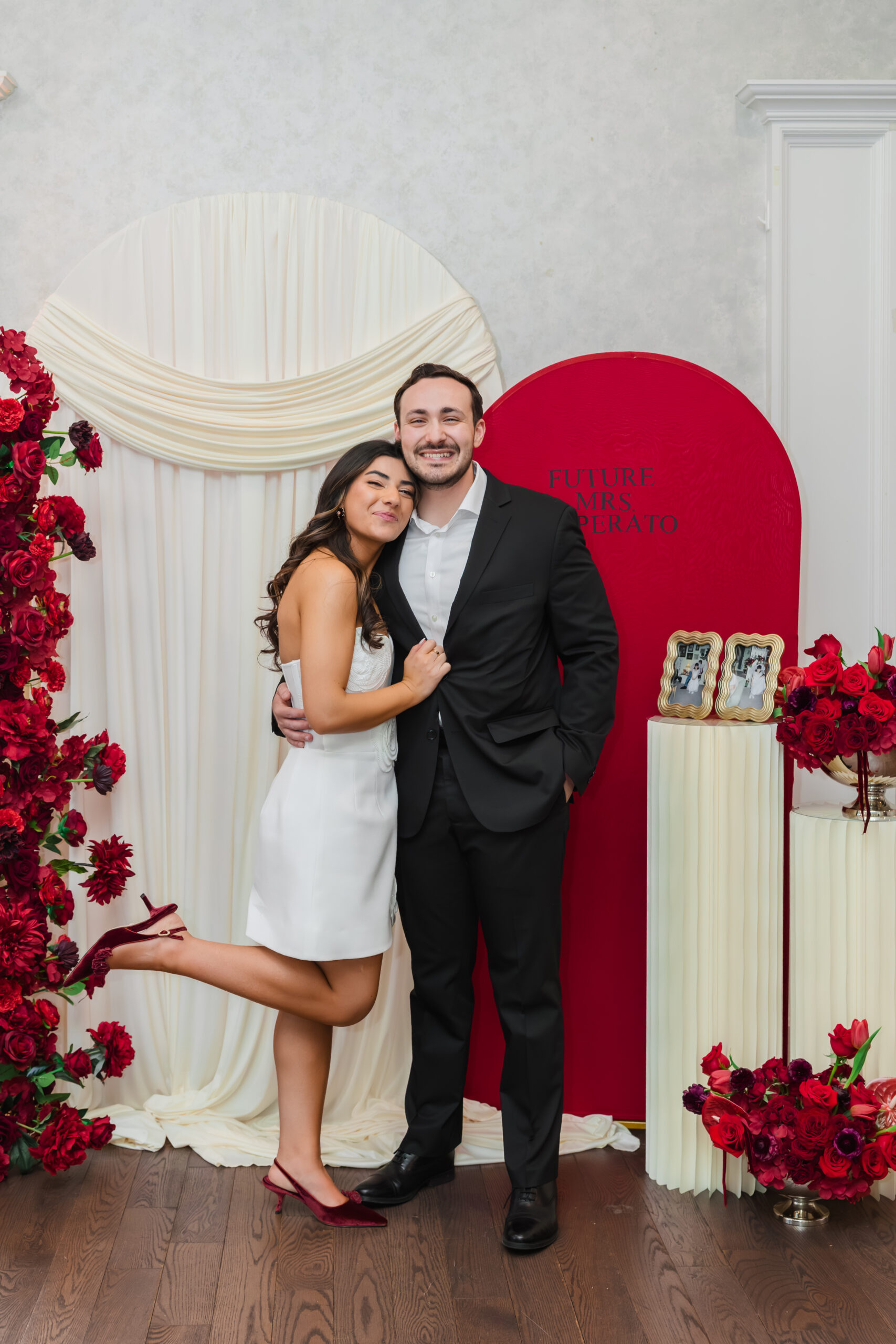 bride and groom photo bridal shower